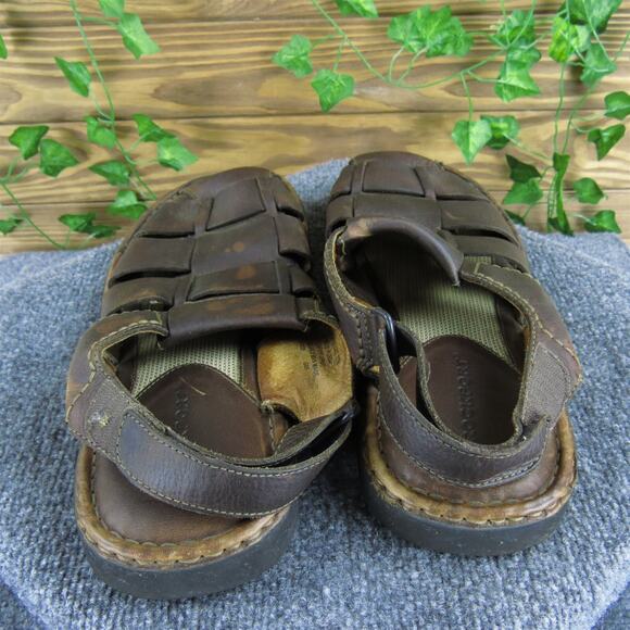 Rockport Men's Fisherman Brown Leather Size 12 Medium Used 2025 - Picture 4 of 7